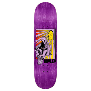 Real Skateboard Complete Hayley Wilson Stained Purple 8.5" x 31.85"