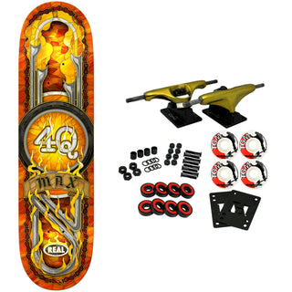 Real Skateboard Complete Max Schaaf 4Q Cathedral 8.5" x 31.85"