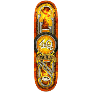 Real Skateboard Deck Max Schaaf 4Q Cathedral 8.5" x 31.85"