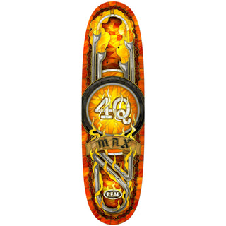 Real Skateboard Complete Max Schaaf 4Q Cathedral Egg 9.1" x 32"