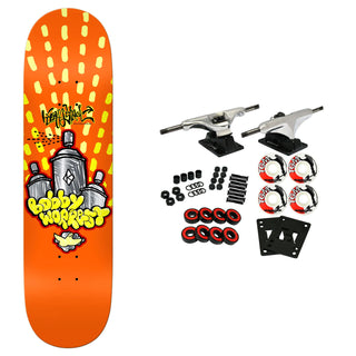 Krooked Skateboard Complete Worrest Redux 8.5" x 31.85"