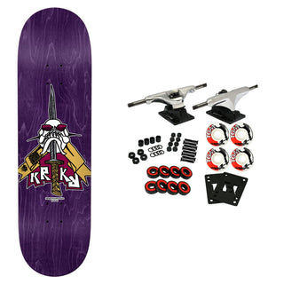 Krooked Skateboard Complete Team Skull Sword 8.75" x 31.75" Assorted Colors