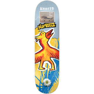 Krooked Skateboard Complete Sam Navarez Burds 8.38" x 32.25"