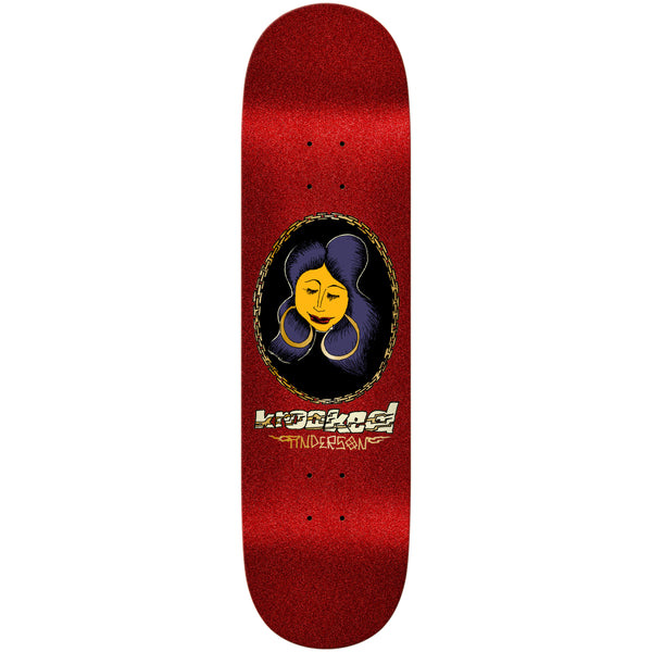 Krooked Skateboard Deck Manderson Chain Frame DBX 8.38