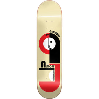 Almost Skateboard Deck Max Geronzi Bauhaus Impact Light 8.25" x 31.7"