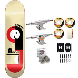 Almost Premium Skateboard Max Bauhaus Impact 8.25" Independent Satori Upgrade