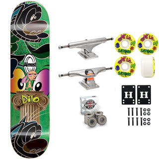 Almost Premium Skateboard Dilo Ren and Stimpy 8.375" Independent Satori Upgrade