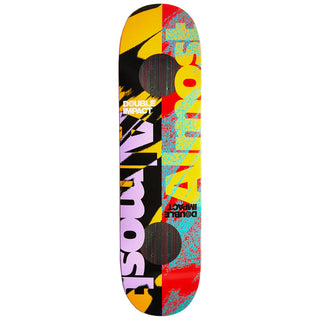 Almost Skateboard Deck Square Peg Double Impact 8.25" x 32.1"