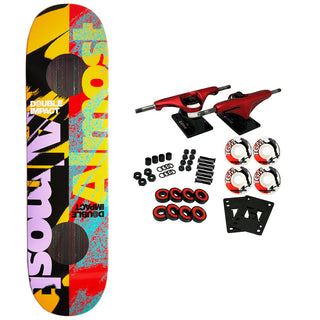 Almost Skateboard Complete Square Peg Double Impact 8.25" x 32.1"