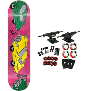 Almost Skateboard Complete Yuri Cars Impact Light 8.375" x 31.8"