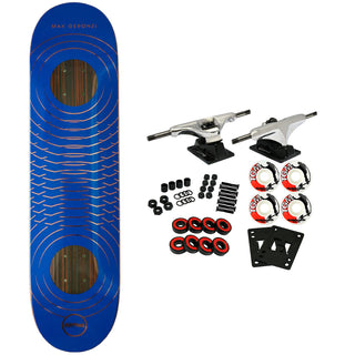 Almost Skateboard Complete Max Knock Out Rings Impact 8.0" x 31.7"