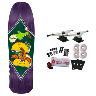 Krooked Skateboard Complete Ray Barbee Shrimp Taco 9.3" x 31.73" Assorted