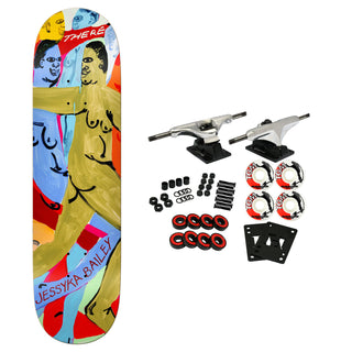 There Skateboard Complete Jessyka in ur Face 8.25" x 32"