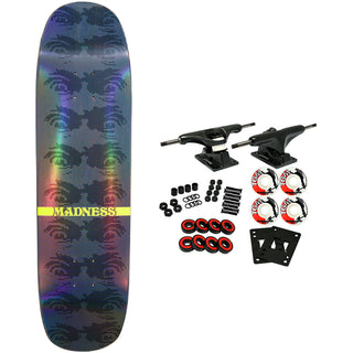 Madness Skateboard Complete Eye Dot Holographic 8.375" x 31.8"