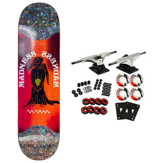 Madness Skateboard Complete Perelson Birdie Slick Orange 8.375" x 32.4"
