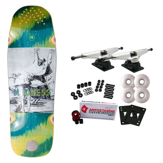 Madness Skateboard Complete Hora Blunt Green 10" x 31.6"
