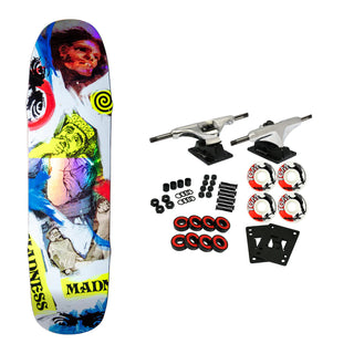 Madness Skateboard Complete Mental Block R7 Multi 8.25" x 31.9"