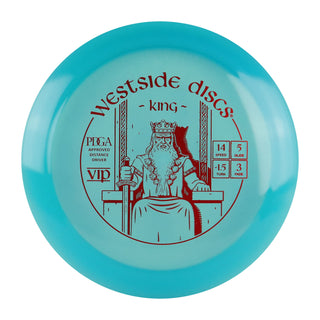 Westside Disc Golf VIP King Distance Driver 14/5/-1.5/3 Blue/Red 166 grams