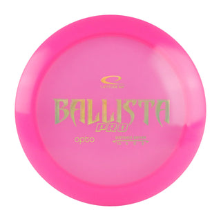 Latitude 64 Disc Golf Opto Ballista Pro Distance Driver 14/4/0/3 Pink/Holo 173 grams