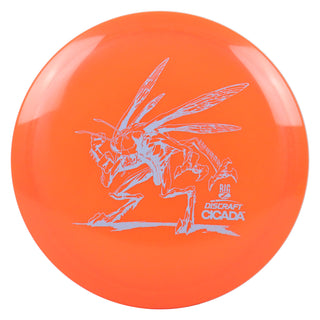 Discraft Disc Golf Big Z Cicada Fairway Driver 7/6/-1/1 Orange/Slate 173-174g
