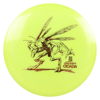 Discraft Disc Golf Big Z Cicada Fairway Driver 7/6/-1/1 Yellow/Bronze 173-174g