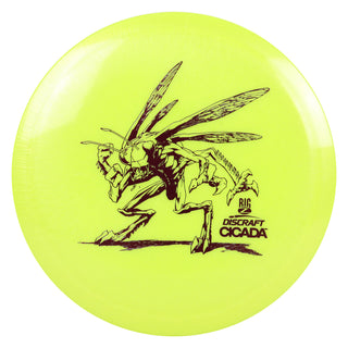 Discraft Disc Golf Big Z Cicada Fairway Driver 7/6/-1/1 Yellow/Maroon 167-169g