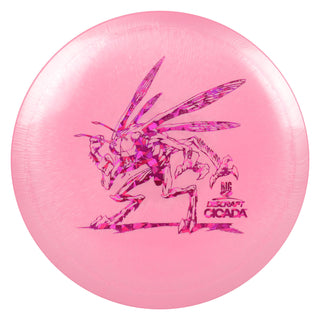 Discraft Disc Golf Big Z Cicada Fairway Driver 7/6/-1/1 Pink/Magenta Shatter 173-174g