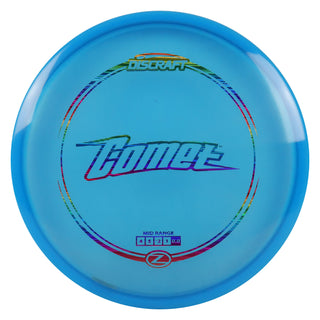 Discraft Disc Golf Z Line Comet Midrange Disc 4/5/-2/1 Dark Blue/Rainbow Lines 164-166g