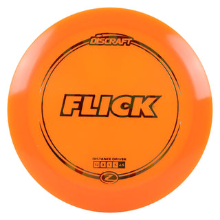 Discraft Disc Golf Z Line Flick Distance Driver 12/3/1/5 Orange/Autumn Camo 170g