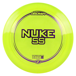 Discraft Disc Golf Z Line Nuke SS Distance Driver 13/5/-3/3 DayGlo/Purple 173-174g