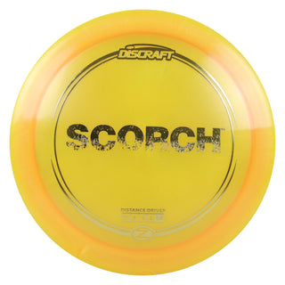 Discraft Disc Golf Z Line Scorch Distance Driver 11/6/-2/2 Light Orange/Gold 173-174g