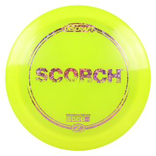 Discraft Disc Golf Z Line Scorch Distance Driver 11/6/-2/2 Yellow/Hearts 173-174g
