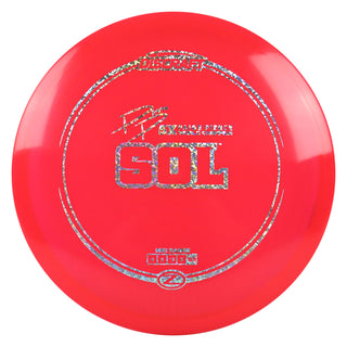 Discraft Disc Golf Paige Pierce Signature Z Line Sol Midrange 4/5/-3/0 Neon Red/Holo Shapes 170-172g