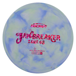 Discraft Disc Golf Jawbreaker Zone OS Putter 4/2/1/5 Sage Blue/Magenta Shatter 170-172g
