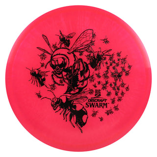 Discraft Disc Golf Big Z Swarm Midrange 5/3/0/4 Red/Black 175-176g