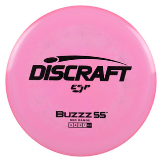 Discraft Disc Golf ESP Buzzz SS Midrange Disc 5/4/-2/1 Dark Pink/Black 175-176g