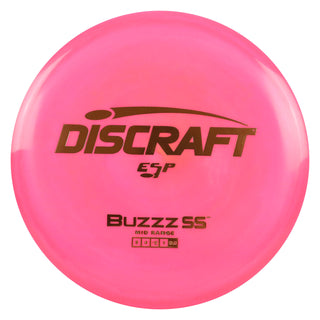 Discraft Disc Golf ESP Buzzz SS Midrange Disc 5/4/-2/1 Neon Pink/Gold 173-174g