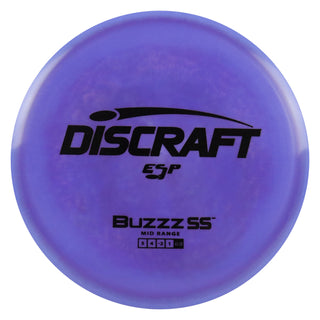 Discraft Disc Golf ESP Buzzz SS Midrange Disc 5/4/-2/1 Royal Purple/Black 170-172g