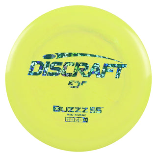 Discraft Disc Golf ESP Buzzz SS Midrange Disc 5/4/-2/1 Dark Yellow/Shamrocks 175-176g