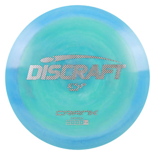 Discraft Disc Golf ESP Crank Distance Driver 13/5/-2/2 Blue Green/Silver Weave 170-172g