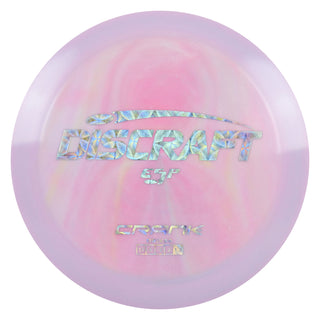 Discraft Disc Golf ESP Crank Distance Driver 13/5/-2/2 Lavender Pink/Circle Prisms 167-169g