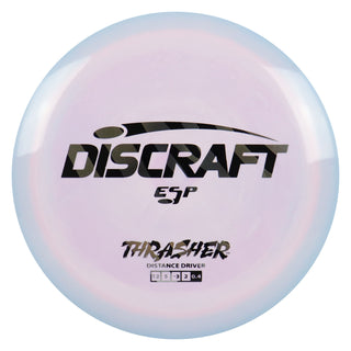 Discraft Disc Golf ESP Thrasher Distance Driver 12/5/-3/2 Cotton Candy/Black Silver 170-172g