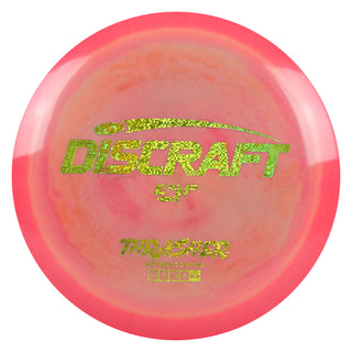 Discraft Disc Golf ESP Thrasher Distance Driver 12/5/-3/2 Red Orange/Green Shimmer 164-166g