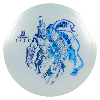 Discraft Disc Golf Paul McBeth Signature Big Z Anax Distance Driver 10/6/0/3 Powder Blue/Blue Scales 170-172g