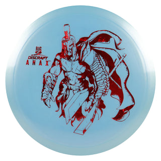 Discraft Disc Golf Paul McBeth Signature Big Z Anax Distance Driver 10/6/0/3 Light Blue/Red Shatter 167-169g