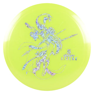 Discraft Disc Golf Paul McBeth Signature Big Z Athena Driver 7/5/0/2 Yellow/Cubic Prisms 173-174g