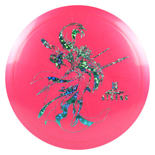 Discraft Disc Golf Paul McBeth Signature Big Z Athena Driver 7/5/0/2 Hot Pink/Shamrocks 173-174g