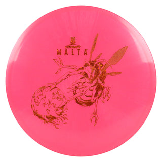 Discraft Disc Golf Paul McBeth Signature Big Z Malta Midrange 5/4/1/3 Red/Orange Stars 167-169g