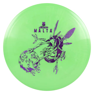 Discraft Disc Golf Paul McBeth Signature Big Z Malta Midrange 5/4/1/3 Green/Purple 160-163g