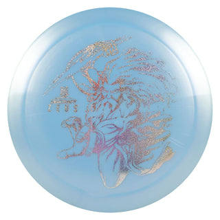 Discraft Disc Golf Paul McBeth Signature Big Z Zeus Distance Driver 12/5/-1/3 Light Blue/Holo Shimmer 173-174g